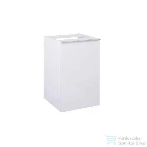 AREZZO design Monterey 40cm-es oldalszekrény szennyeskosárral 1 ajtóval Mf. Fehér színben