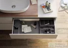 AREZZO design Fiókrendező 400 mm, L méret, matt antracit AR-167353