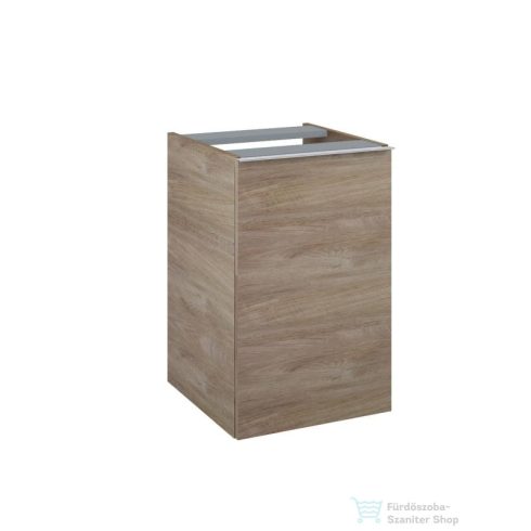 AREZZO design Monterey 40cm-es oldalszekrény szennyeskosárral Canela tölgy színben