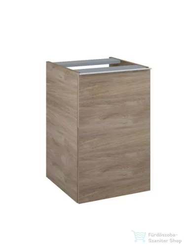 AREZZO design Monterey 40cm-es oldalszekrény szennyeskosárral Canela tölgy színben