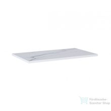   AREZZO design 80x46 cm márvány mosdópult Matt Fehér színben AR-167401