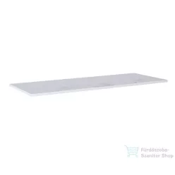   AREZZO design 140 (90+50)x49,4 cm márvány mosdópult Matt Fehér színben AR-167437