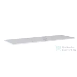   AREZZO design CALACATTA márvány 190x49,4 cm mosdópult matt fehér színben, 20 mm AR-167475