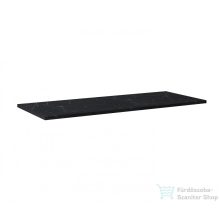   AREZZO design MARQUINA márvány 120x46 cm mosdópult Matt Fekete színben, 20 mm AR-167483