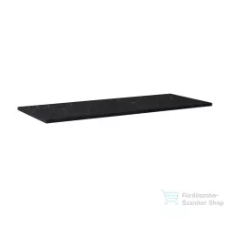   AREZZO design MARQUINA márvány 120x46 cm mosdópult Matt Fekete színben, 20 mm AR-167483