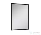 AREZZO design keretes tükör 80x60 cm, fekete AR-167581