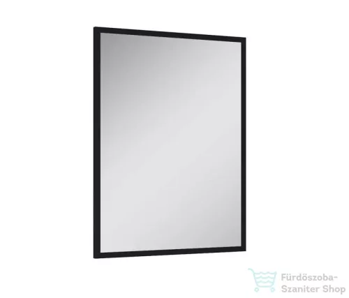 AREZZO design keretes tükör 80x60 cm, fekete AR-167581