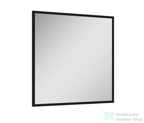 AREZZO design keretes tükör 80x80 cm, fekete AR-167582
