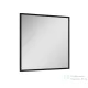 AREZZO design keretes tükör 80x80 cm, fekete AR-167582