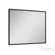 AREZZO design keretes tükör 100x80 cm, fekete AR-167583