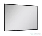 AREZZO design keretes tükör 120x80 cm, fekete AR-167584