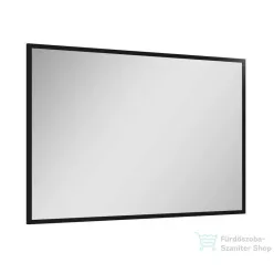 AREZZO design keretes tükör 120x80 cm, fekete AR-167584