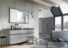 AREZZO design keretes tükör 120x80 cm, fekete AR-167584