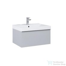   AREZZO design Monterey 60cm-es alsószekrény 1 fiókkal Matt Szürke, szifonkivágással