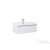 AREZZO design Monterey 80cm-es alsószekrény  1 fiókkal Matt Fehér színben, szifonkivágással