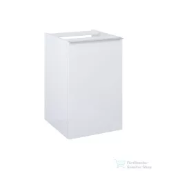   AREZZO design Monterey 40cm-es oldalszekrény szennyeskosárral Matt Fehér színben