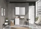 AREZZO design Monterey 40cm-es oldalszekrény 1 ajtóval Matt Fehér színben