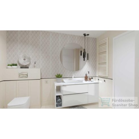 AREZZO design Monterey Duo 20 cm-es nyitott elem Matt Fehér színben