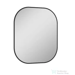 AREZZO design SHARON LED tükör 60x70 cm, fekete AR-167660
