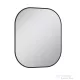 AREZZO design SHARON LED tükör 60x70 cm, fekete AR-167660