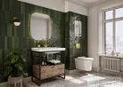 AREZZO design SHARON LED tükör 60x70 cm, fekete AR-167660