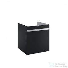   AREZZO design Nevada 50 cm-es oldalszekrény 1 fiókkal, Matt Fekete színben AR-167689