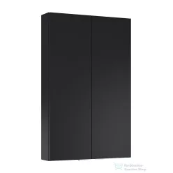   AREZZO design 50 cm-es Felső szekrény (12,6 cm mély) 2 ajtós Matt Fekete minden típushoz