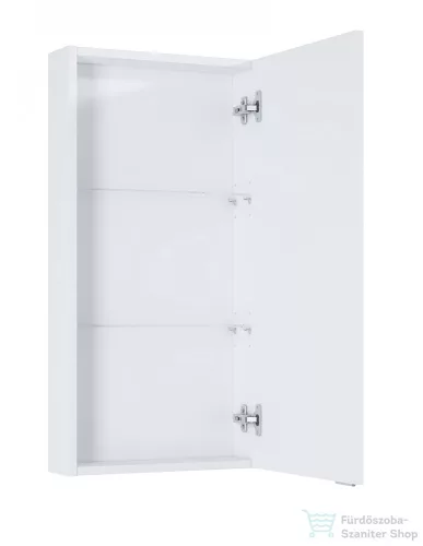 AREZZO design 40 cm-es Felső szekrény (12,6 cm mély) 1 ajtós Mf. Fehér minden típushoz