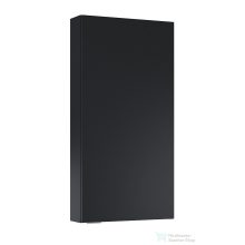   AREZZO design 40 cm-es Felső szekrény (12,6 cm mély) 1 ajtós Matt Fekete minden típushoz