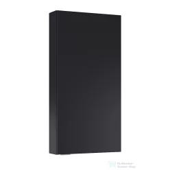   AREZZO design 40 cm-es Felső szekrény (12,6 cm mély) 1 ajtós Matt Fekete minden típushoz