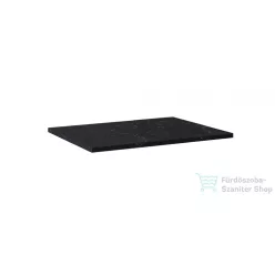   AREZZO design 70x49,4 cm márvány mosdópult Matt Fekete színben AR-167807
