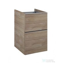   AREZZO design Monterey 40cm-es oldalszekrény 2 fiókkal, Canela tölgy színben
