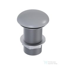   AREZZO design click-clack mosdó leeresztő, matt ezüstszürke AR-167956