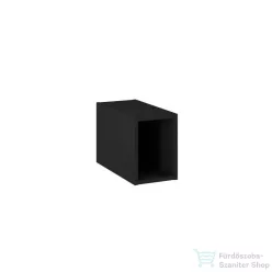   AREZZO design Monterey Slim 20 cm-es nyitott elem matt fekete színben, AR-168115