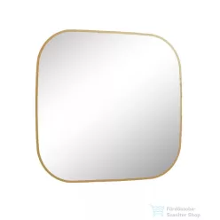 AREZZO design SHARON LED tükör 80x70 cm, arany AR-168120
