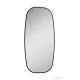 AREZZO design SHARON 45/90 LED tükör, fekete AR-168130