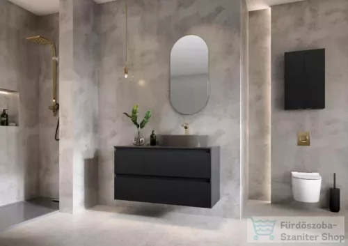 AREZZO design márványpult 60/46/1,5 matt antracit AR-168203