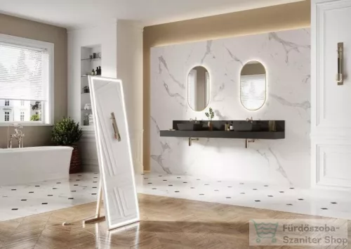 AREZZO design márvány fali panel 100/20/1,5 matt antracit AR-168261