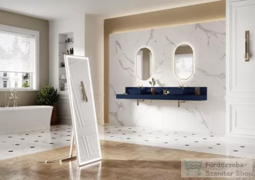 AREZZO design márvány fali panel 100/20/1,5 matt kék AR-168273