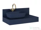 AREZZO design márvány fali panel 120/20/1,5 matt kék AR-168274