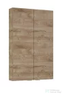 AREZZO design 50 cm-es univerzális felső szekrény (12,6 cm mély) 2 ajtós Canela tölgy színben AR-168309