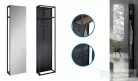 AREZZO design NEBO TÜKÖR CANELA TÖLGY POLCCAL 50/190, MATT FEKETE AR-168366