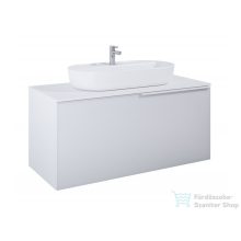   AREZZO design MALIBU ALSÓSZEKRÉNY 120 1 FIÓK + 1 FIÓK , MATT FEHÉR AR-168382