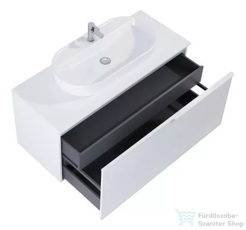 AREZZO design MALIBU ALSÓSZEKRÉNY 120 1 FIÓK + 1 FIÓK , MATT FEHÉR AR-168382