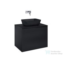   AREZZO design MALIBU ALSÓSZEKRÉNY 70 1 FIÓK + 1 FIÓK , MATT FEKETE AR-168386