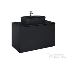   AREZZO design MALIBU ALSÓSZEKRÉNY 90 1 FIÓK + 1 FIÓK , MATT FEKETE AR-168387