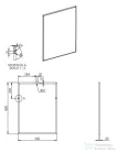 AREZZO design keretes tükör 60x80 cm, króm AR-168420