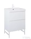 AREZZO design MONTEREY tartó láb 60 cm, matt fehér  AR-168435