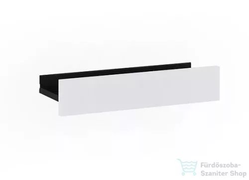 AREZZO design univerzális polc bármely modellhez 40 cm, magasfényű fehér színben AR-168446