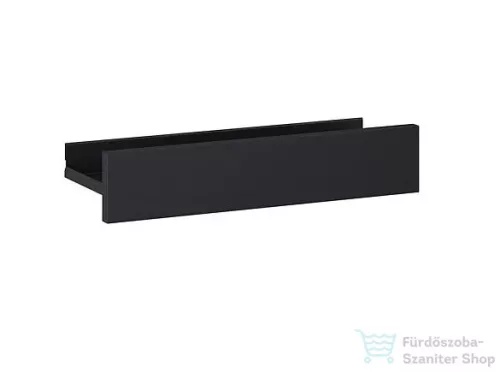AREZZO design univerzális polc bármely modellhez 40 cm, matt fekete színben AR-168449
